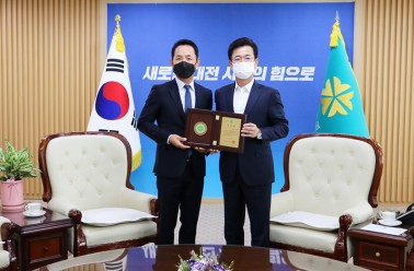 두드림, 대전시 ‘자원봉사 우수기업’ 표창패 수여