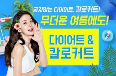 여름철 다이어트! 똑똑하게 칼로커트로! 