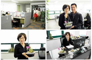 (주)두드림 3년 근속 직원에게 깜짝 선물이 배달되었습니...