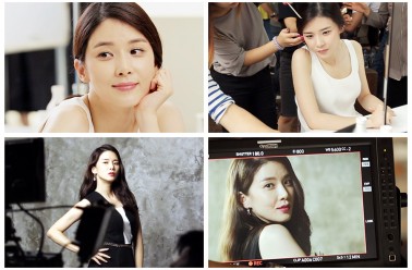 이보영과 함께한 칼로커트 CF 촬영현장