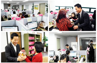 달콤한 발렌타인데이를 보낸 두드림!