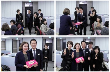 두드림 사옥에서의 첫 이벤트 시상식!