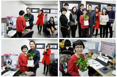 임계순 실장님! 입사 3주년을 축하드립니다. 